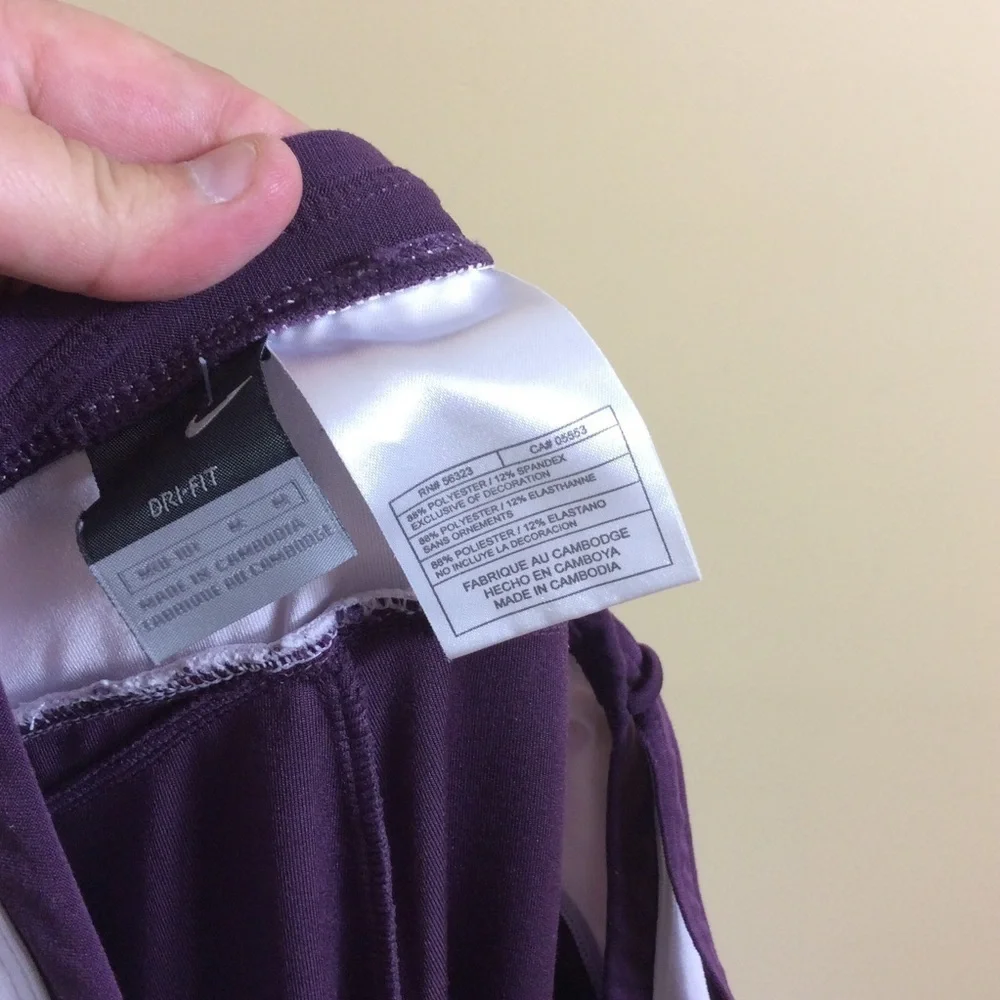 Nike purple dri